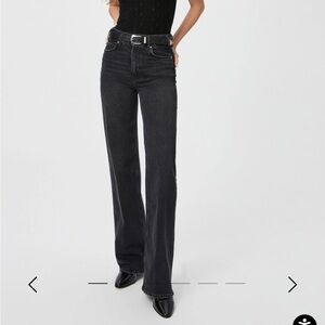 PAIGE Wide Leg Jeans